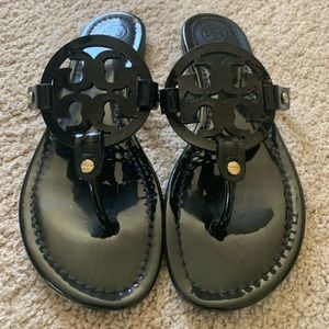 Tory burch black sandals